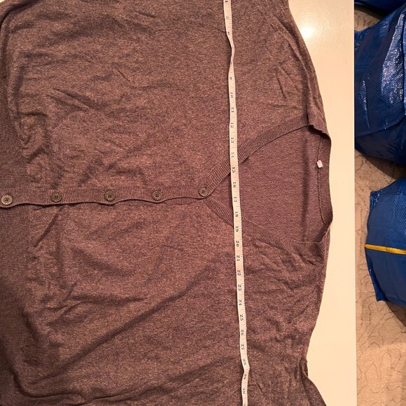 BCBG Generation Flowy Oversized Lightweight Cardigan Sweater - Picture 6 of 14